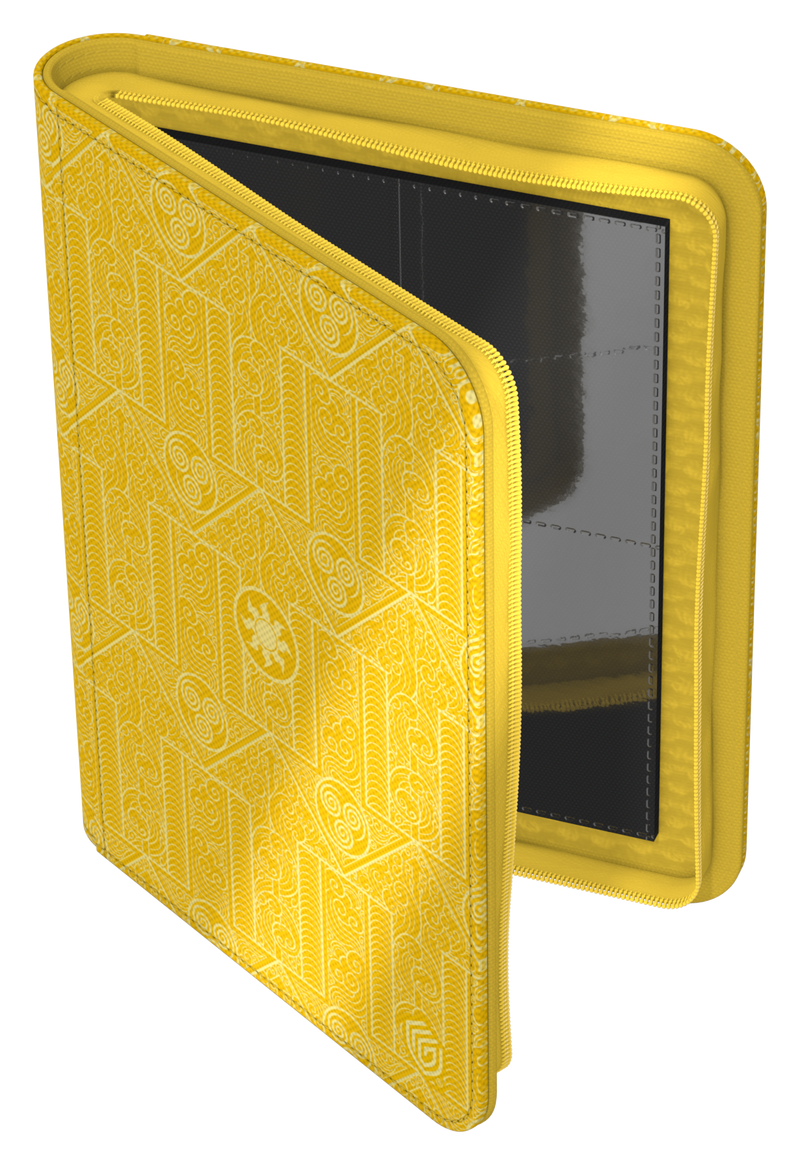 Yellow Xenoskin Zipfolio 4 Pocket - Avatar: The Last Airbender - Mana Symbol