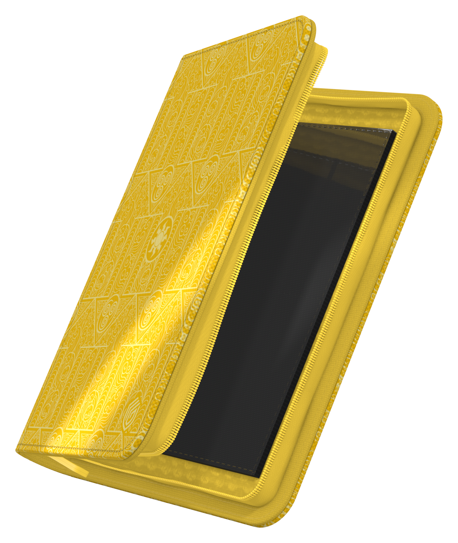 Image of Yellow Xenoskin Zipfolio 4 Pocket - Avatar: The Last Airbender - Mana Symbol