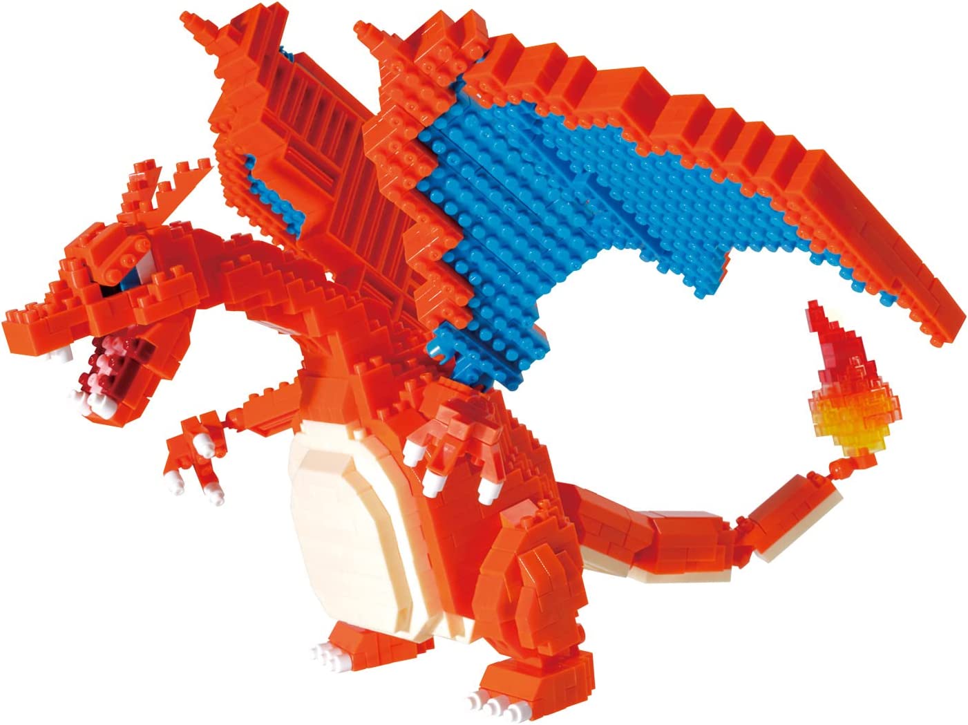 Image of Charizard Deluxe Nanoblock Pokemon Figure