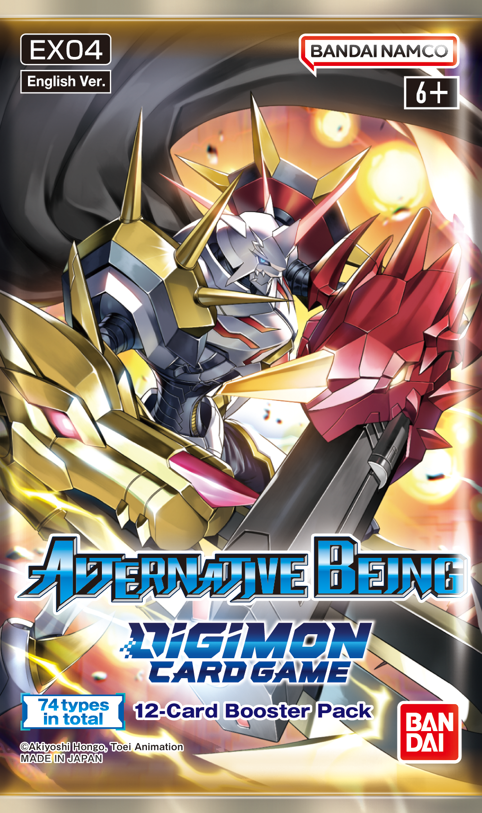 Image of ALTERNATIVE BEING BOOSTER PACK - DIGIMON CARD GAME