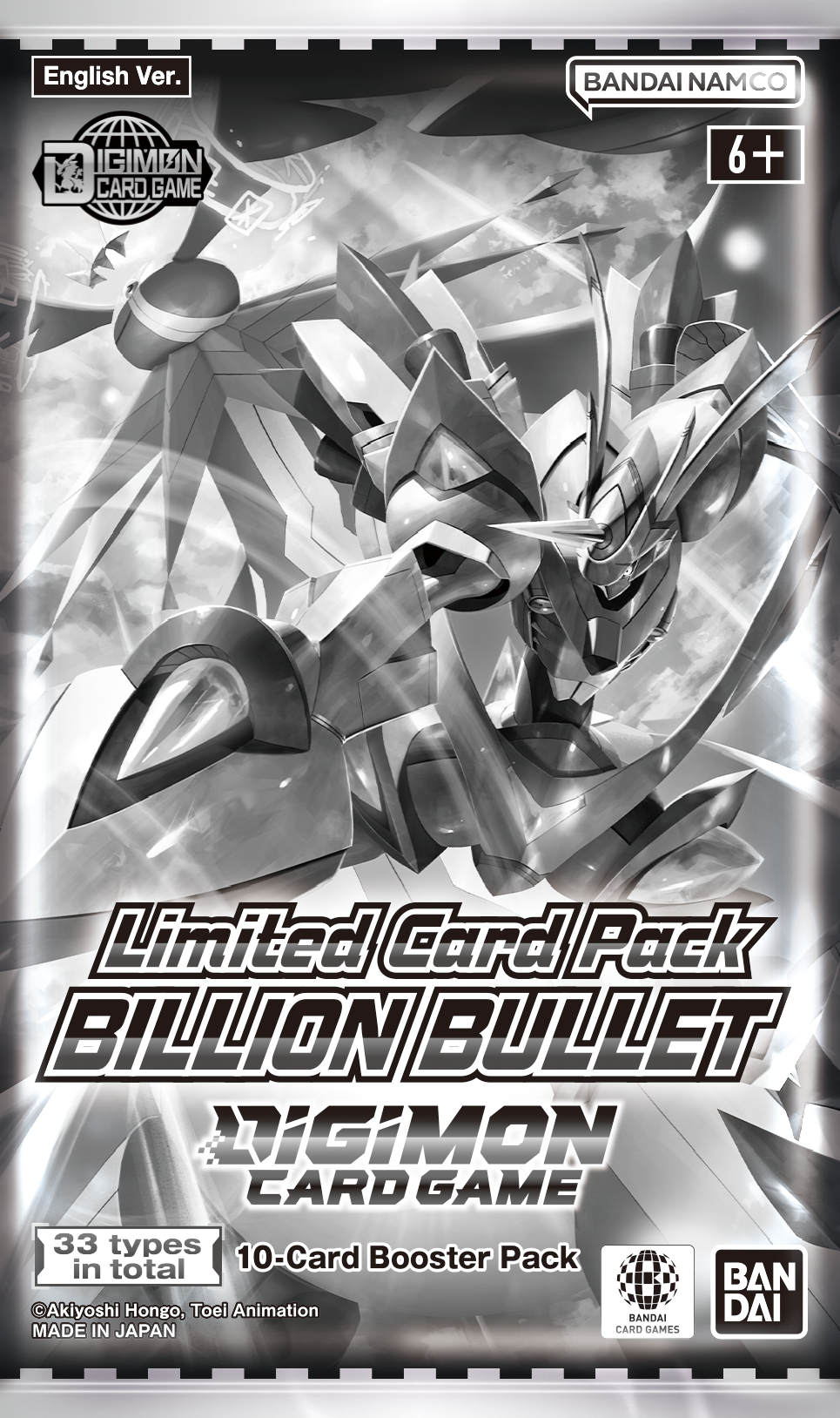 Image of BILLION BULLET BOOSTER PACK DIGIMON CARD GAME