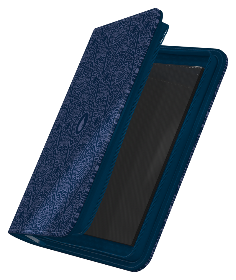 Blue Xenoskin Zipfolio 4 Pocket - Avatar: The Last Airbender - Mana Symbol