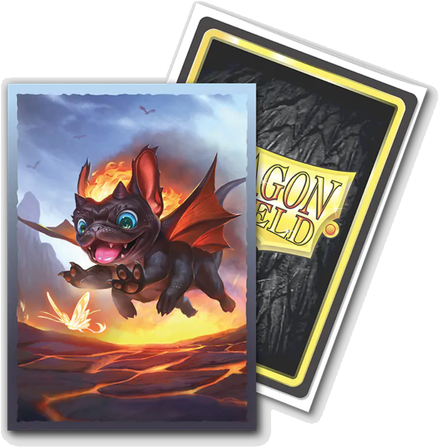 Image of The Wufdragon [Spirit Animal Dragons] Brushed Art Dragon Shield (STANDARD) 100ct