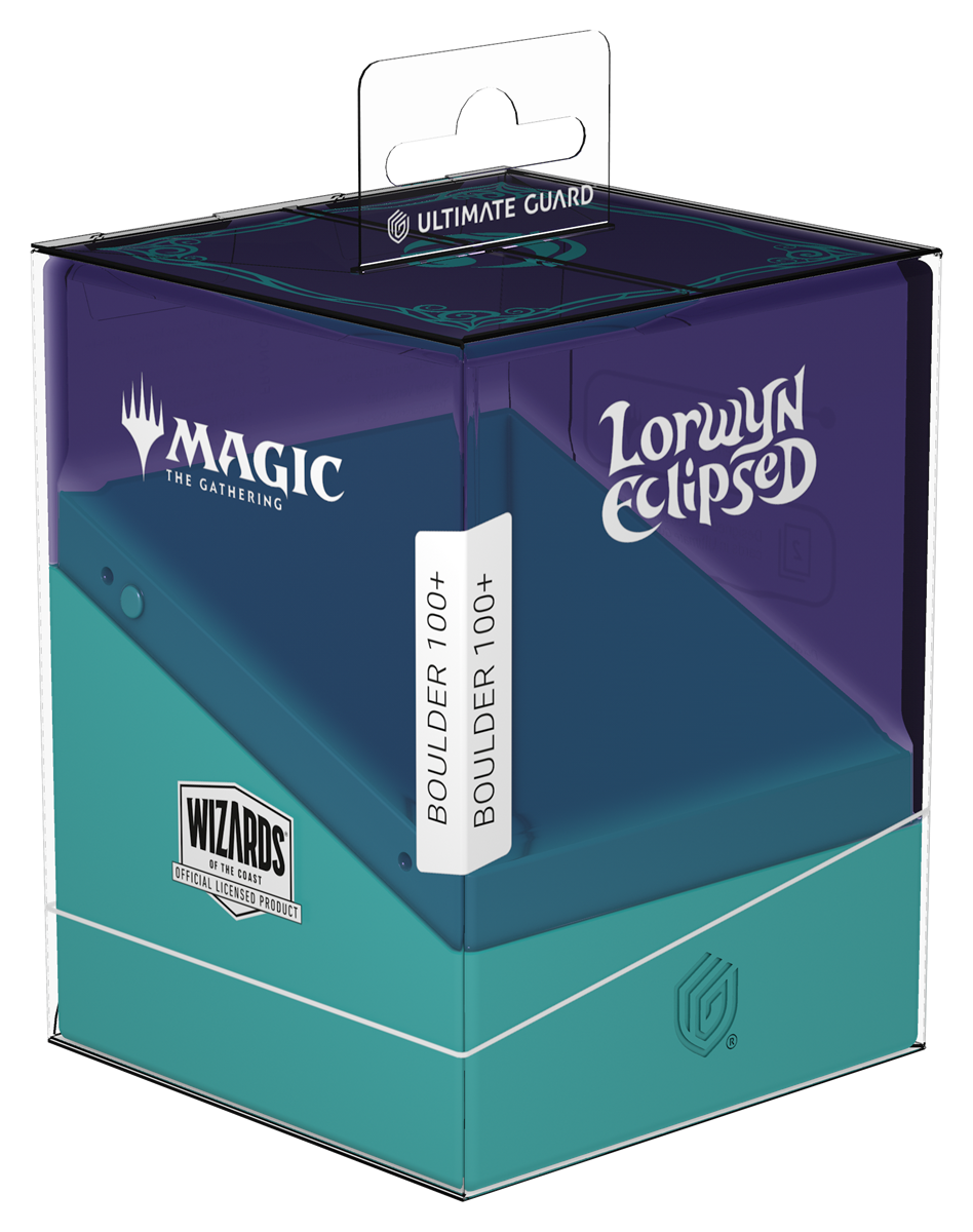 Image of LORWYN ECLIPSED PURPLE/BLUE Ultimate Guard Boulder 100+ MTG Deck Box