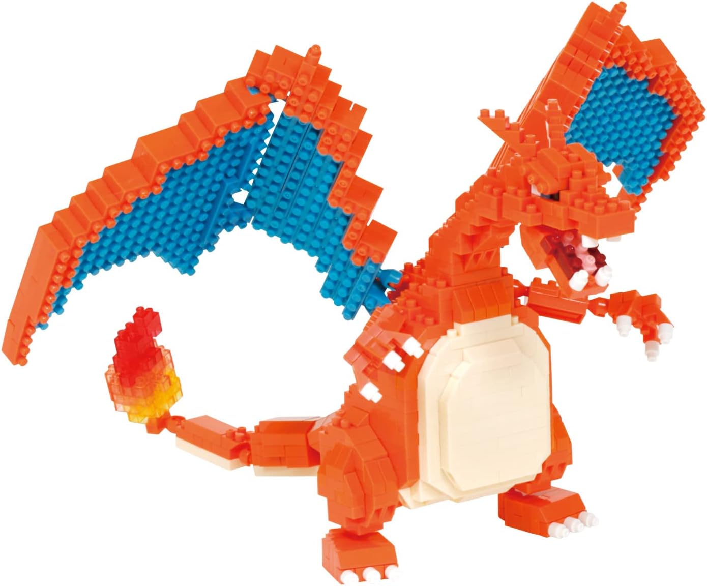 Image of Charizard Deluxe Nanoblock Pokemon Figure