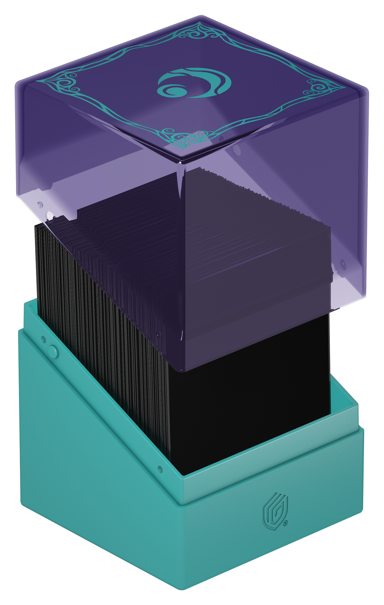 Image of LORWYN ECLIPSED PURPLE/BLUE Ultimate Guard Boulder 100+ MTG Deck Box