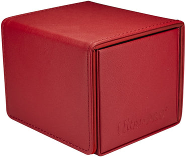 Vivid Red Alcove Edge 100+ Ultra Pro Deckbox