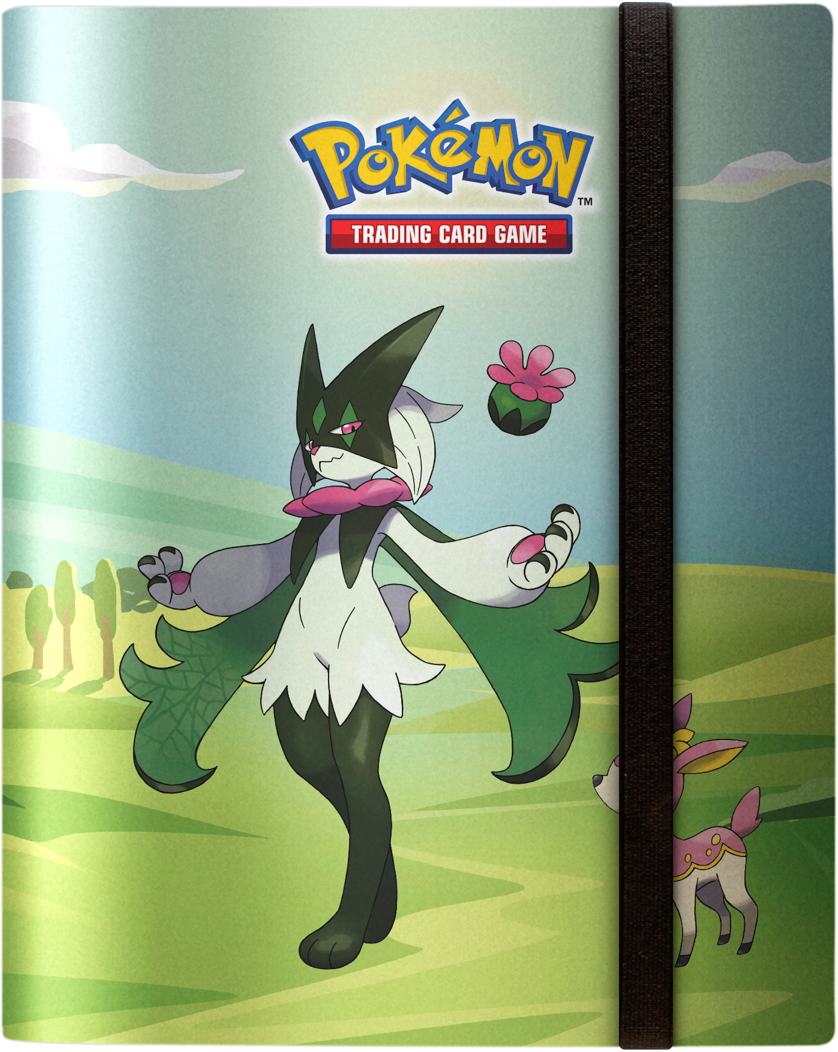 Image of 9-Pocket PRO Binder - Ultra Pro - Meowscarada & Deerling (Holds 360)