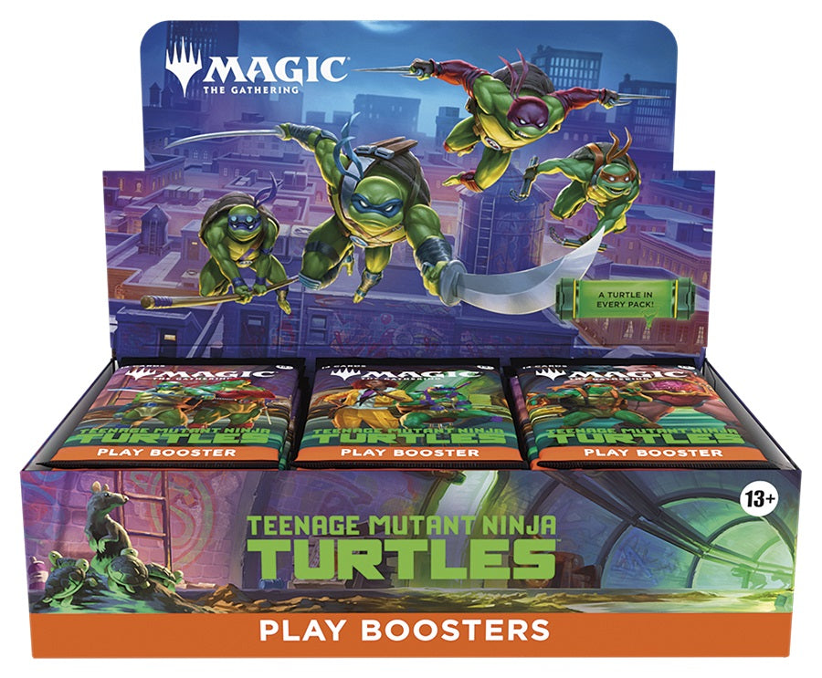 Image of Teenage Mutant Ninja Turtles - MTG - UNIVERSES BEYOND -  PLAY BOOSTER BOX