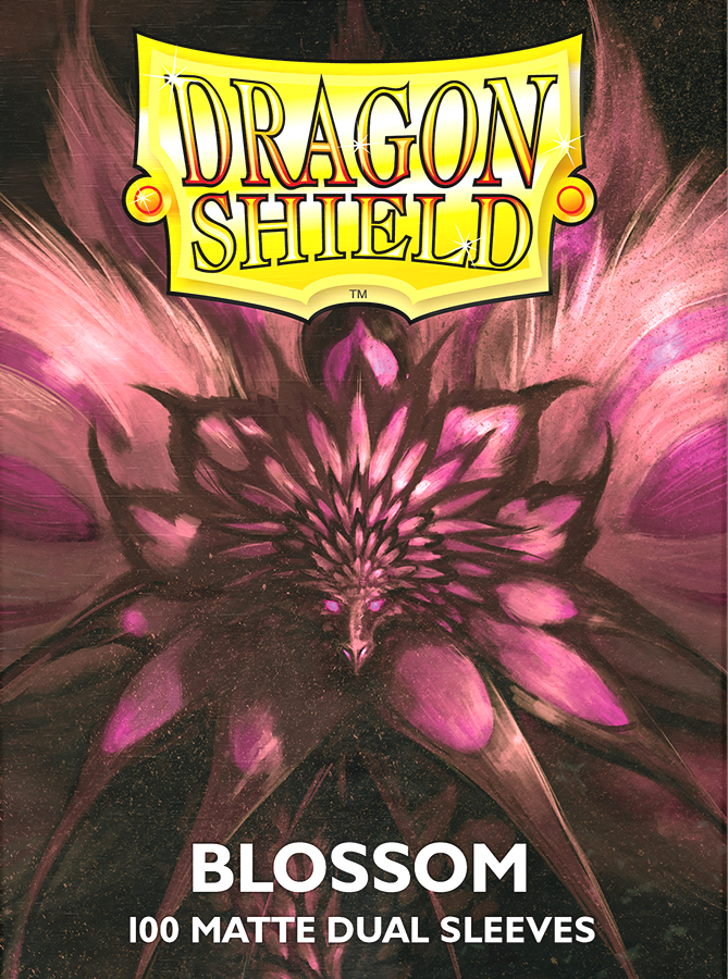 Image of Dragon Shield Sleeves Dual Matte Pastels Blossom 100CT