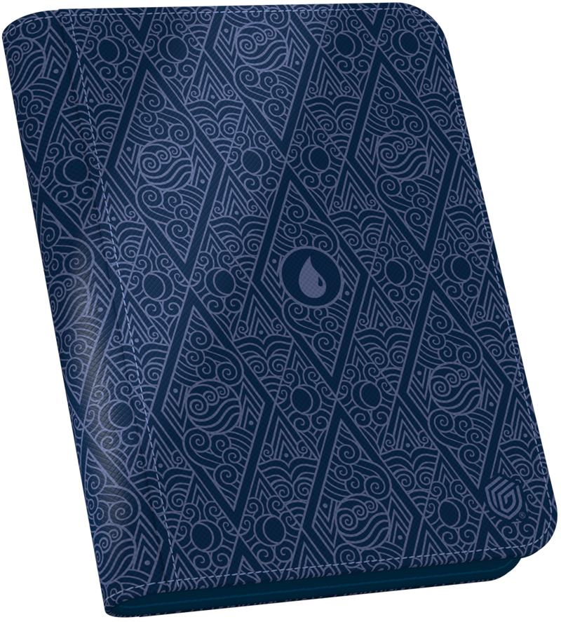 Blue Xenoskin Zipfolio 4 Pocket - Avatar: The Last Airbender - Mana Symbol
