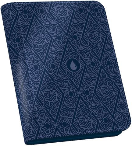 Blue Xenoskin Zipfolio 4 Pocket - Avatar: The Last Airbender - Mana Symbol