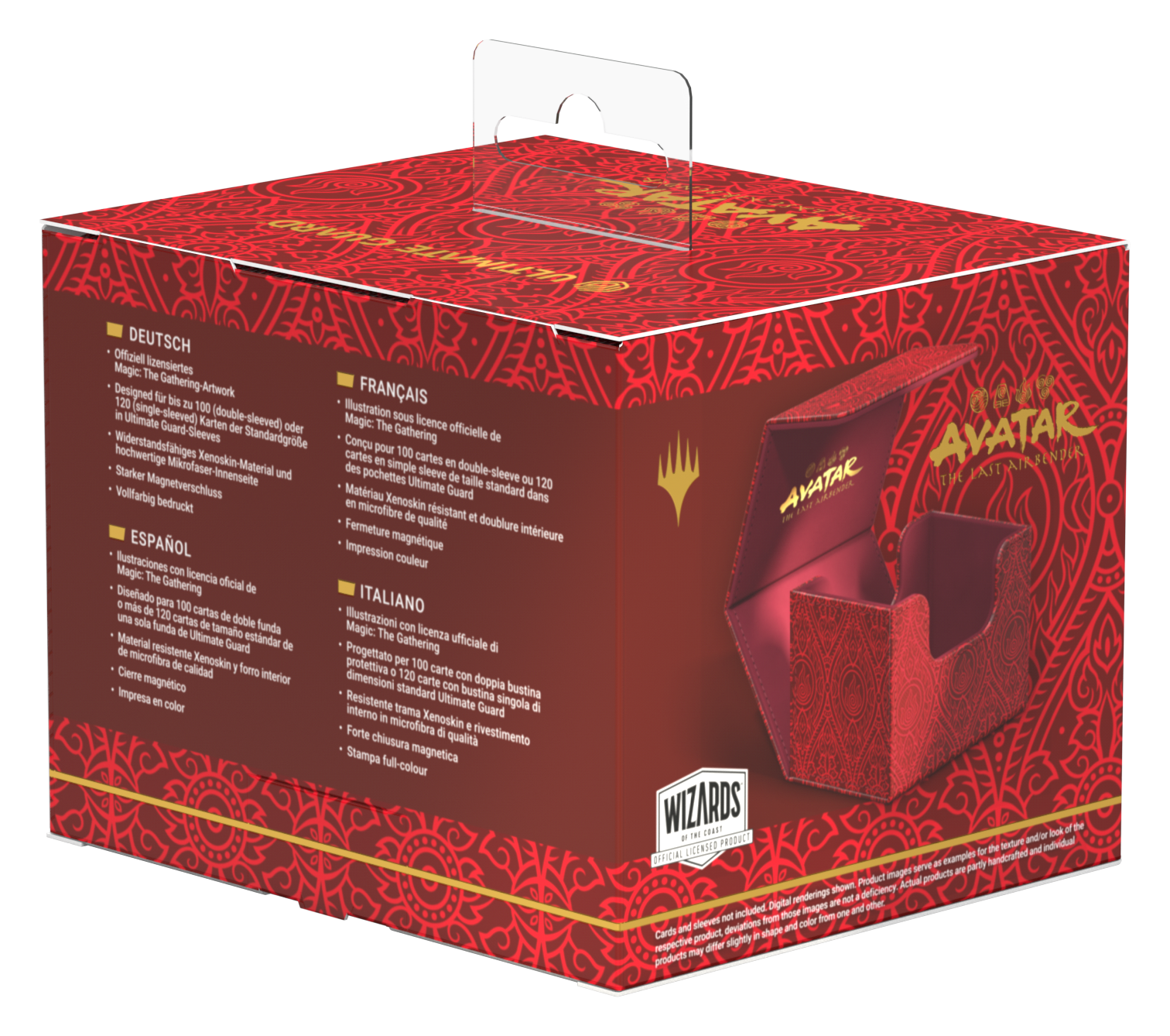 Image of AVATAR: THE LAST AIRBENDER - MANA SYMBOL RED SIDEWINDER 100+ XENOSKIN