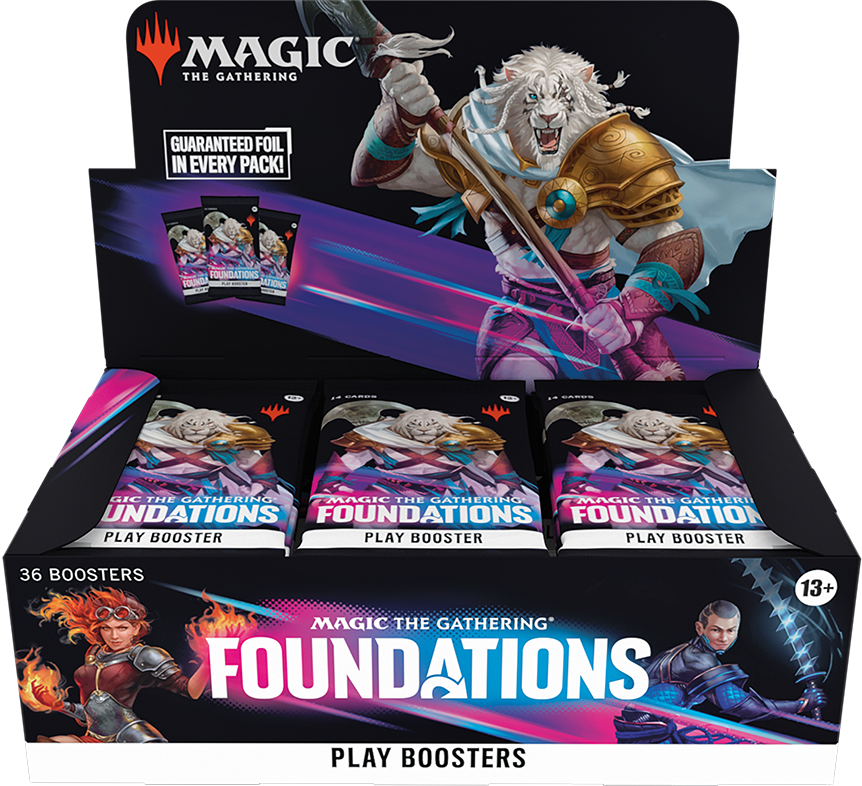 Image of MTG FOUNDATIONS PLAY BOOSTER BOX