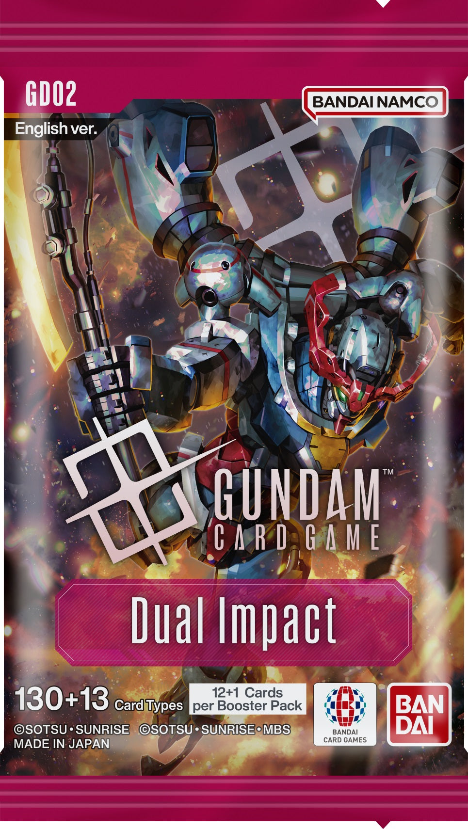 Image of GUNDAM CG GD-02 DUAL IMPACT BOOSTER PACK