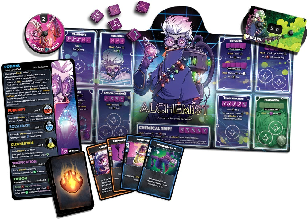 Image of Dice Throne HERO PACK - ALCHEMIST