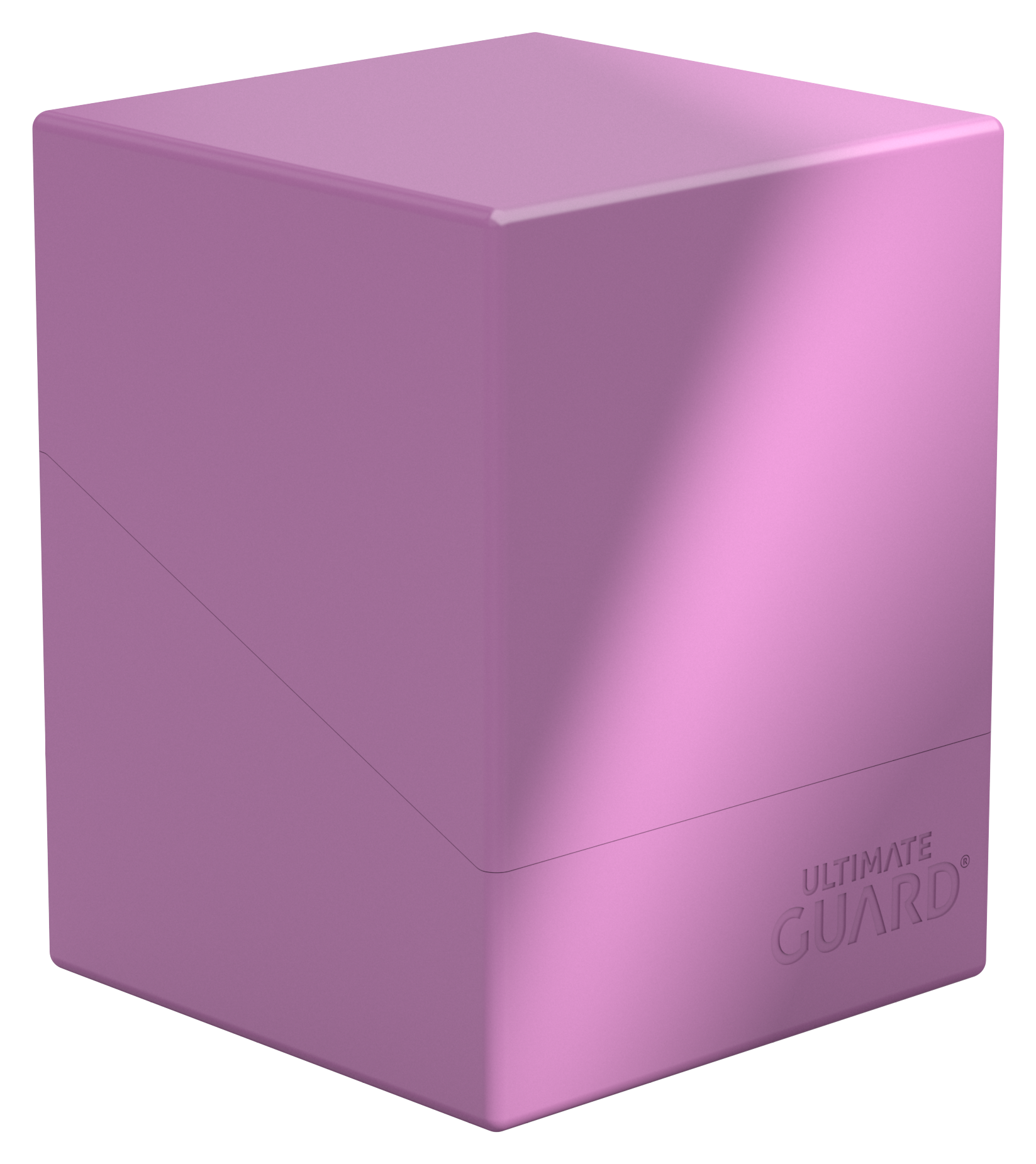 Image of Solid Lavender Boulder 100+ Deck Case - Ultimate Guard