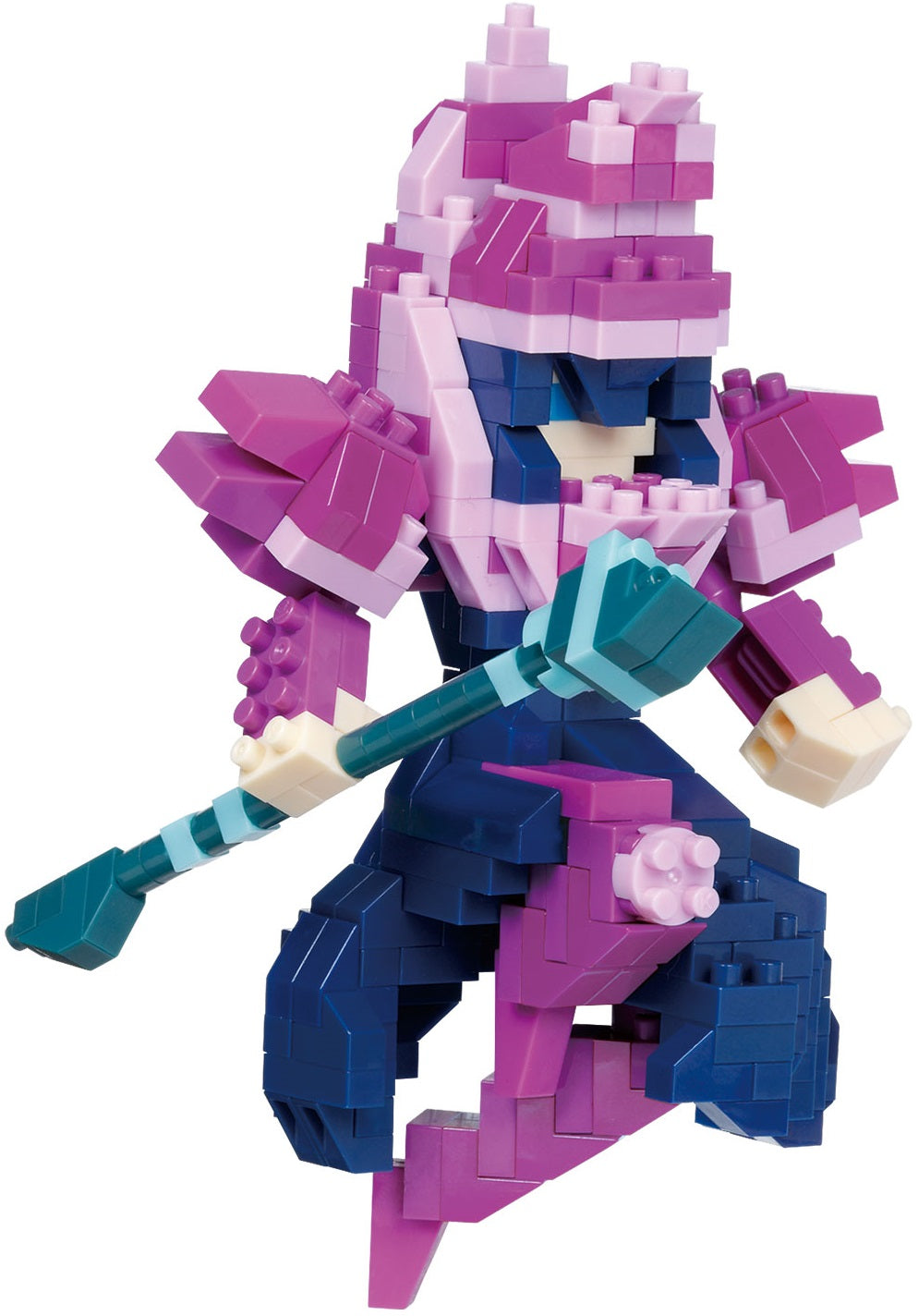 Image of Dark Magician Nanoblock - Yu-Gi-Oh! Figure