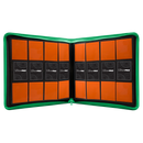 Green Pro Vivid 12 Pocket Zippered Binder