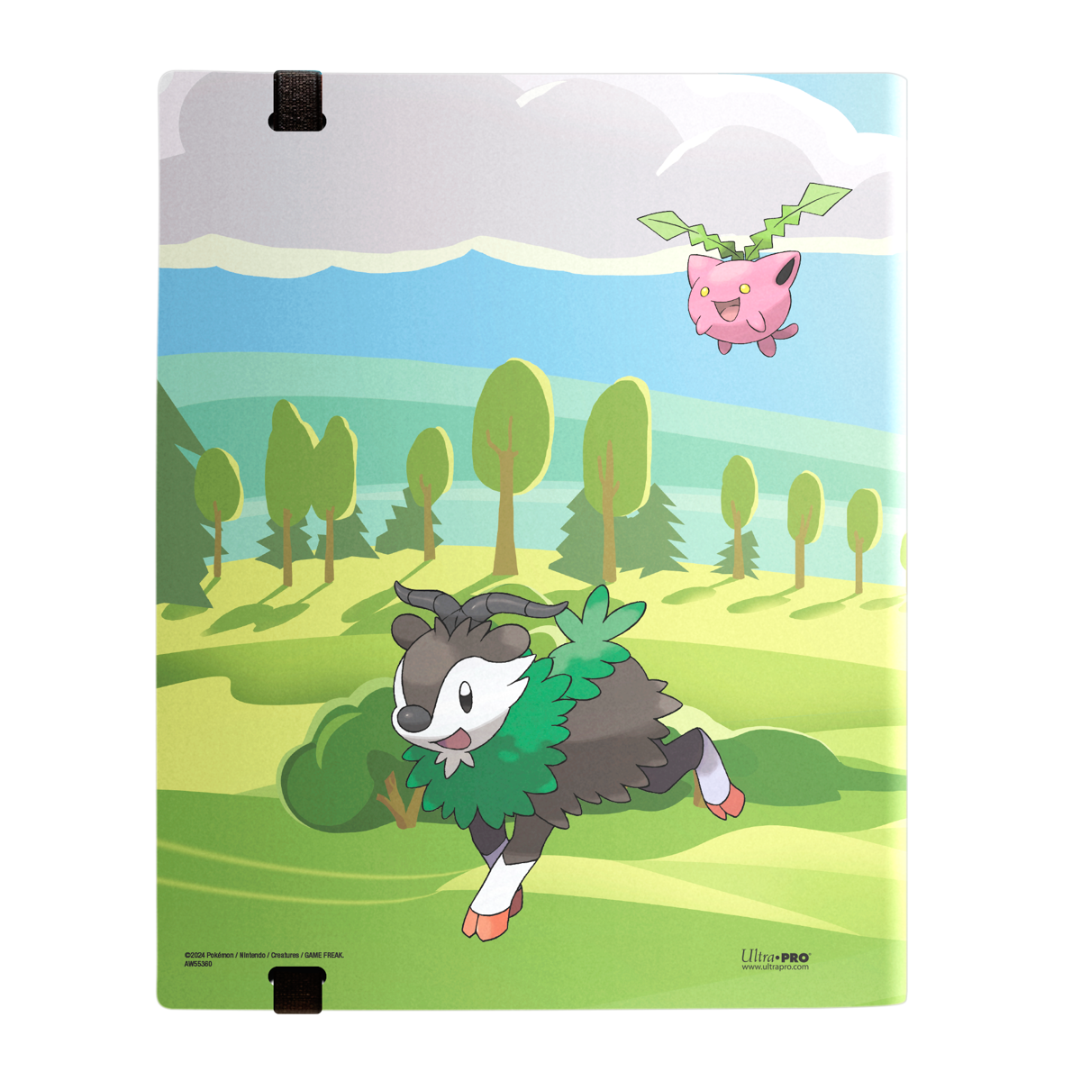 Image of 9-Pocket PRO Binder - Ultra Pro - Meowscarada & Deerling (Holds 360)