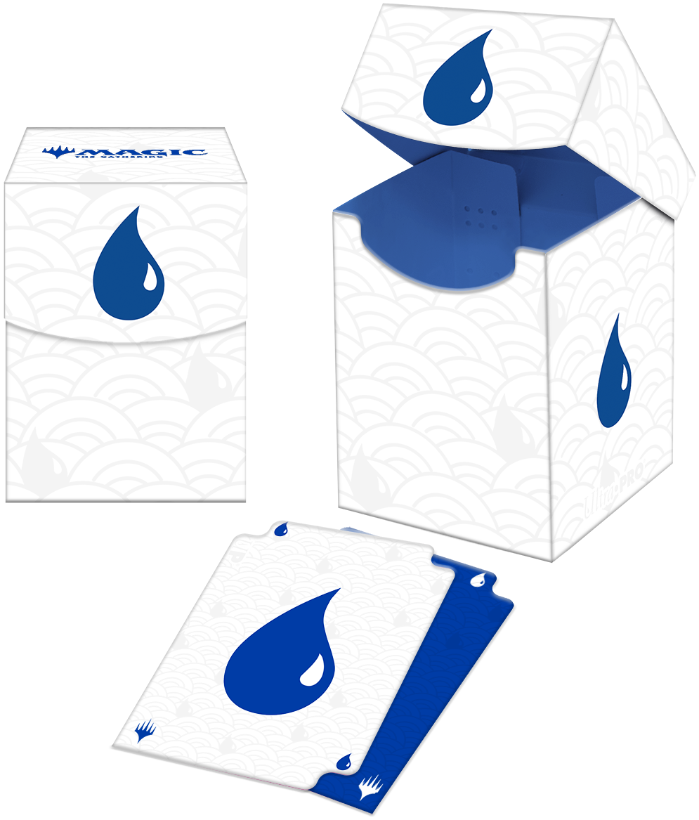 Image of Island Mana 8 Deck Box 100+