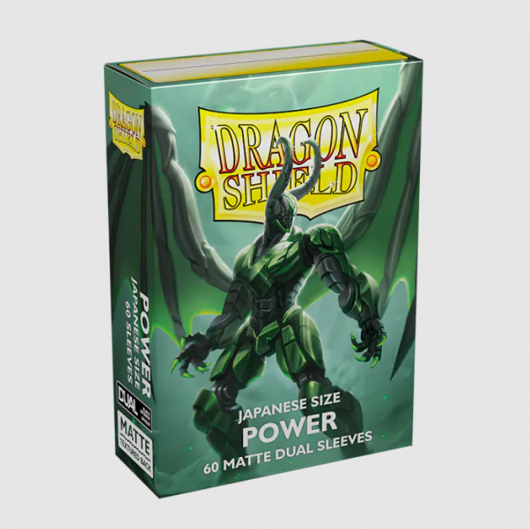 Image of Power Matte Dual Sleeves Dragon Shield (JAPANESE)