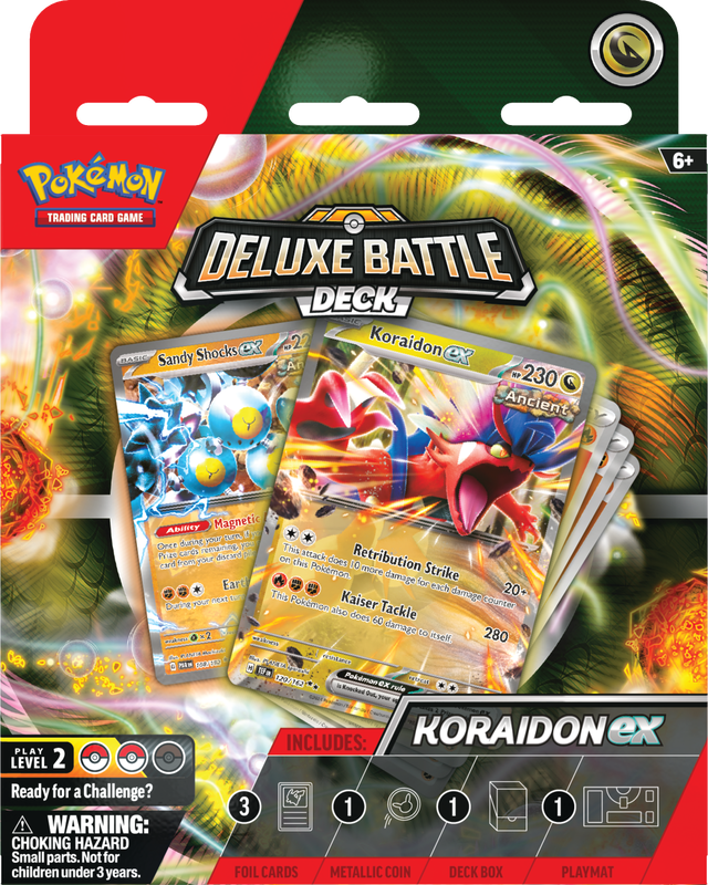 Image of KORAIDON EX DELUXE BATTLE DECK