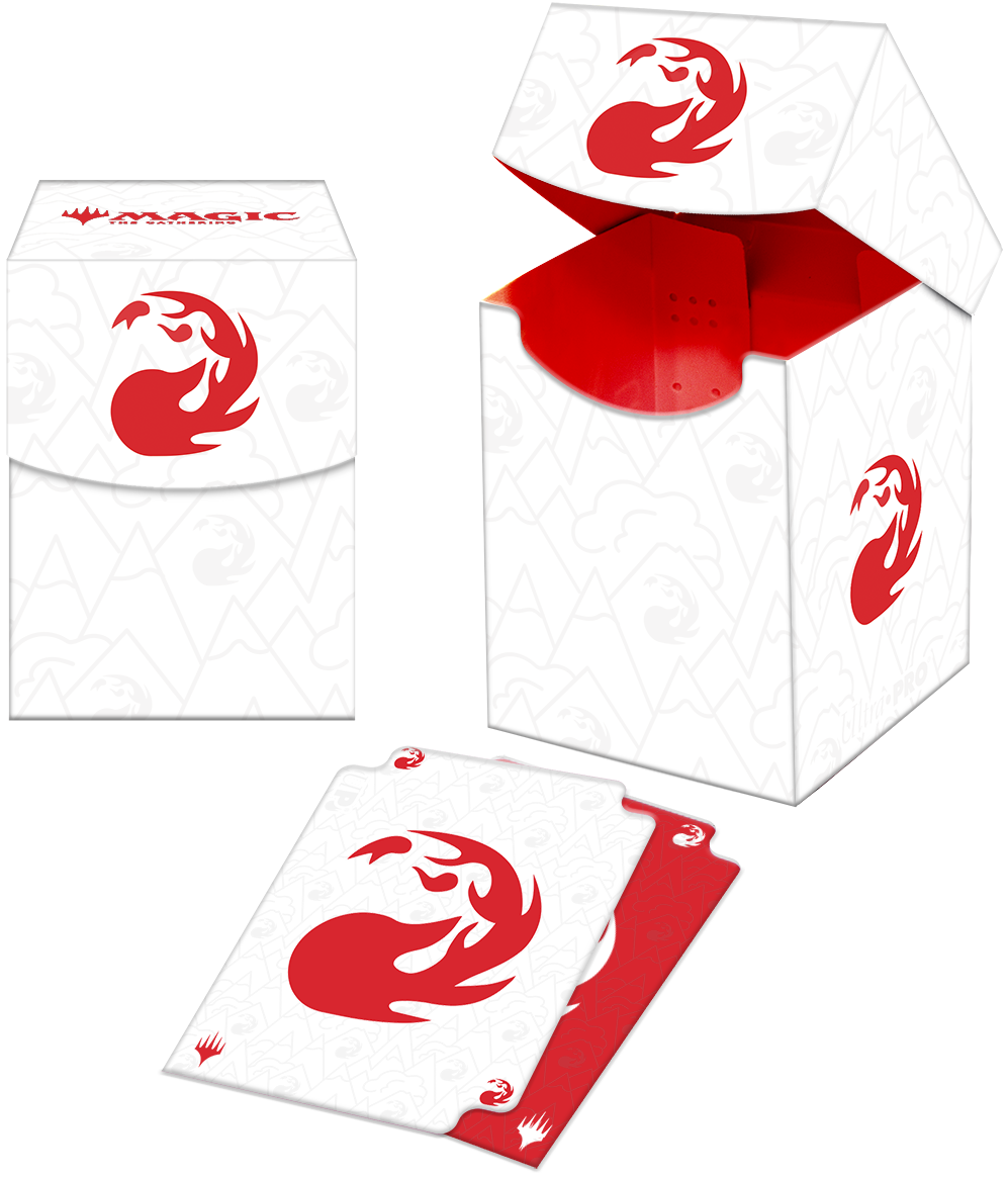 Image of Mountain Mana 8 Deck Box 100+