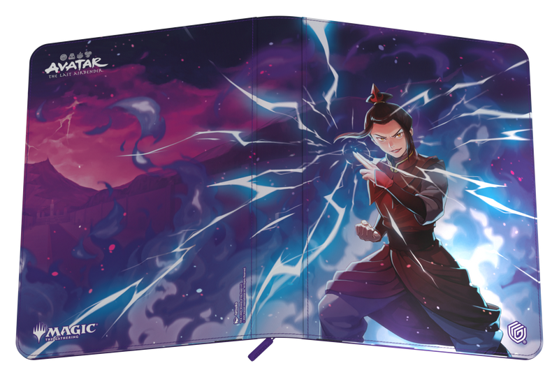 The Last Airbender: Azula Black - 18 Pocket (360) Xenoskin Zipfolio