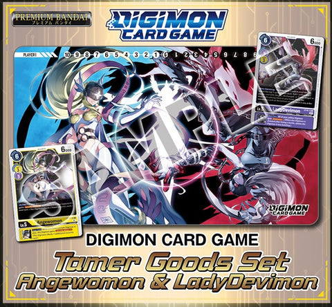 DIGIMON TAMER GOODS SET ANGEWOMON/LADYDEVIMON
