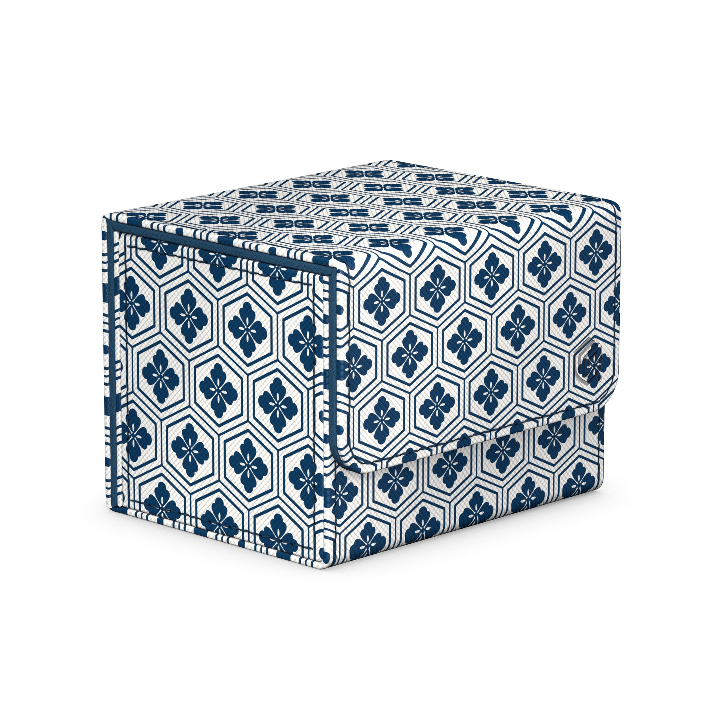 Image of SHOGUN'S JOURNEY II SHIPPOU (WHITE/BLUE) 100+ ULTIMATE GUARD SIDEWINDER XENOSKIN DECKBOX