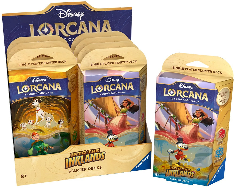 Image of Disney Lorcana Into The Inklands Starter Deck