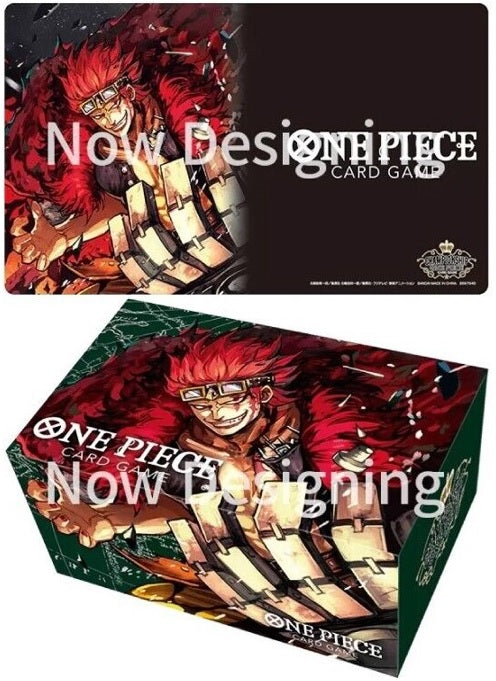Image of One Piece Playmat and Storage Box Set - Eustass 