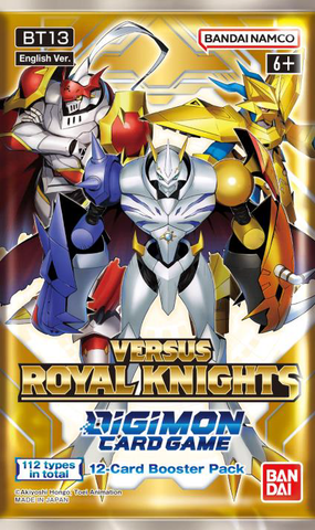 VERSUS ROYAL KNIGHTS BOOSTER PACK - DIGIMON CARD GAME