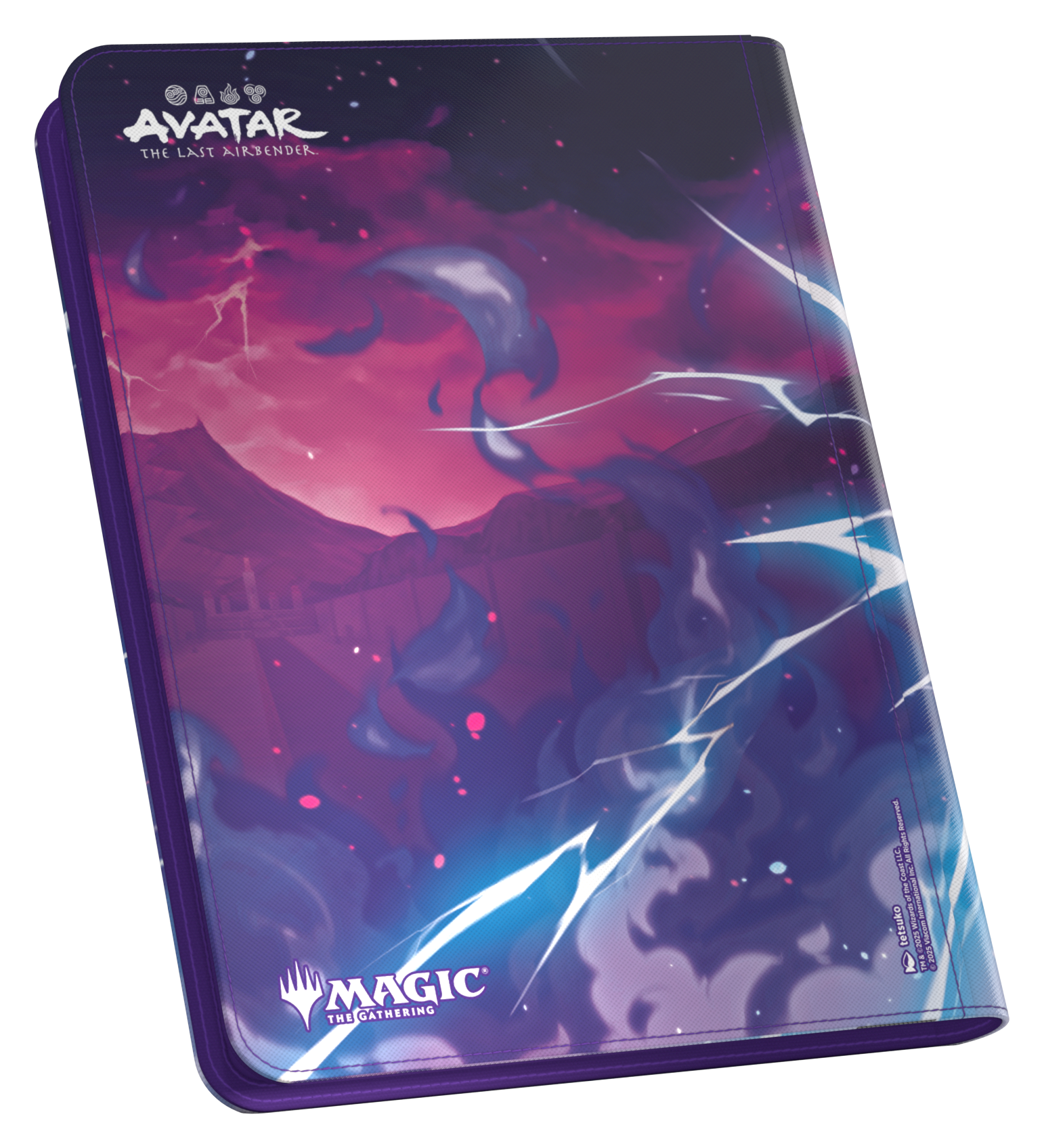 Image of The Last Airbender: Azula Black - 18 Pocket (360) Xenoskin Zipfolio