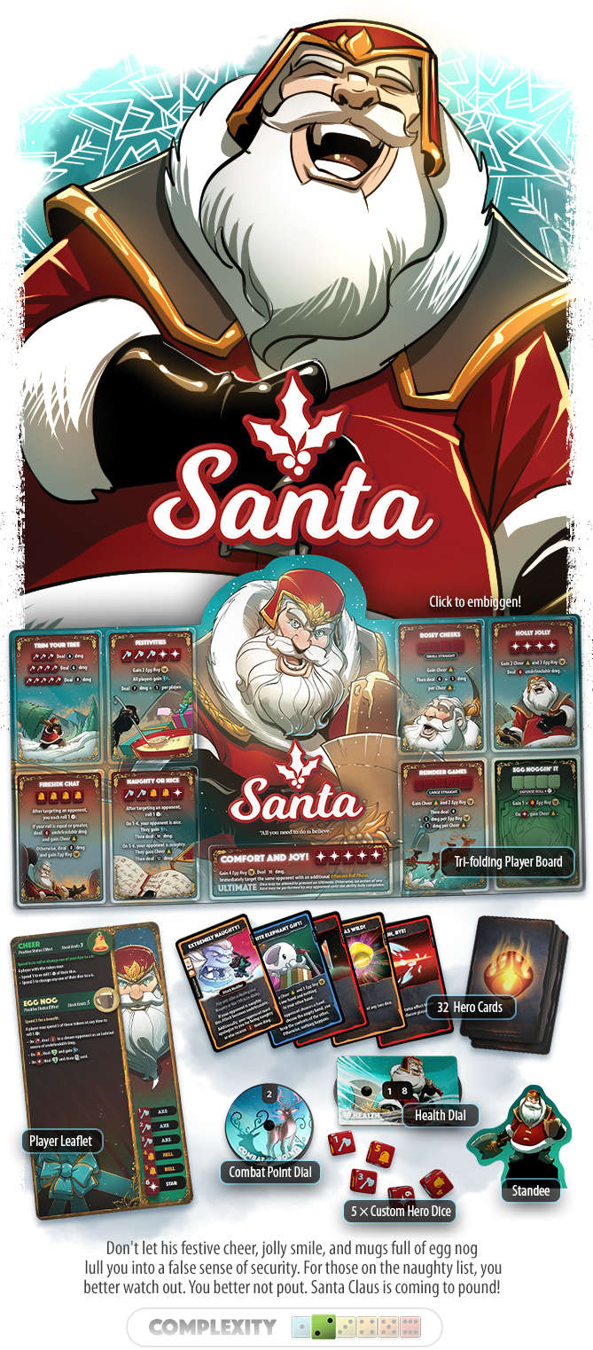 Dice Throne Santa Vs Krampus