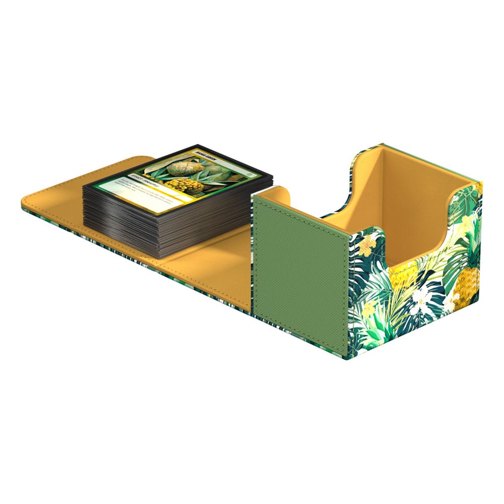 Image of Floral Bahia Green (2024 Exclusive) 100+ Ultimate Guard Sidewinder Xenoskin Deckbox