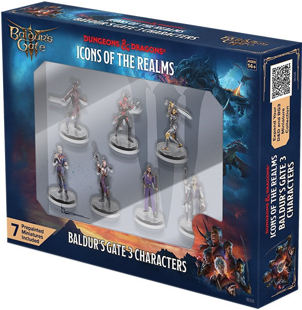 Image of D&D Icons of the Realms: Baldur’s Gate 3 – Character Boxed Set