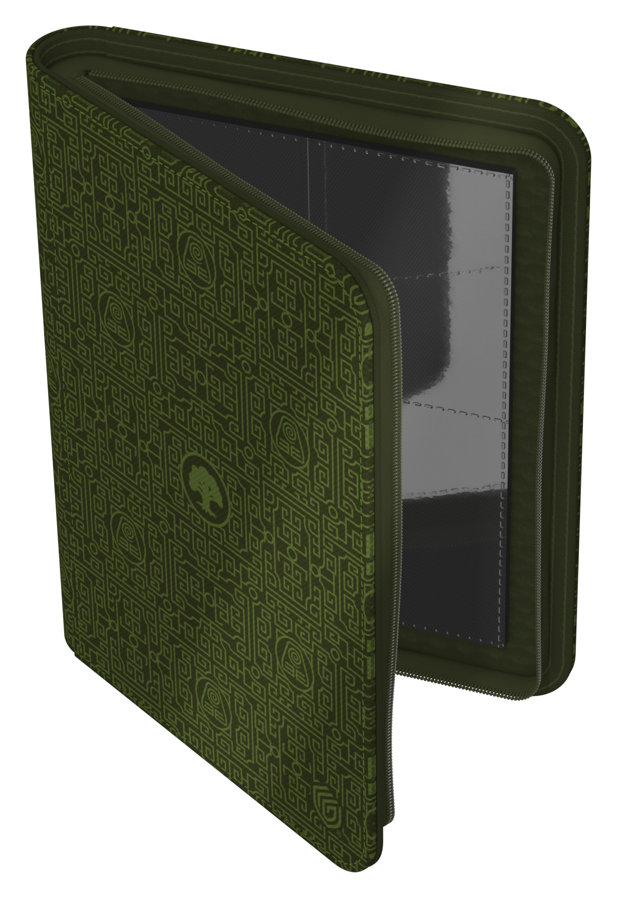 Image of Green Xenoskin Zipfolio 4 Pocket - Avatar: The Last Airbender - Mana Symbol