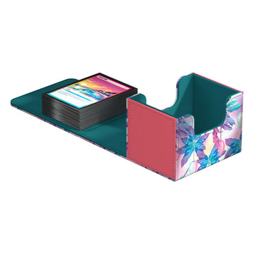 Floral Miami Pink (2024 Exclusive) 100+ Ultimate Guard Sidewinder Xenoskin Deckbox