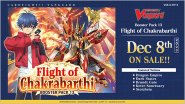 Cardfight!! Vanguard Flight of Chakrabarthi Booster Box [VGE-D-BT13]