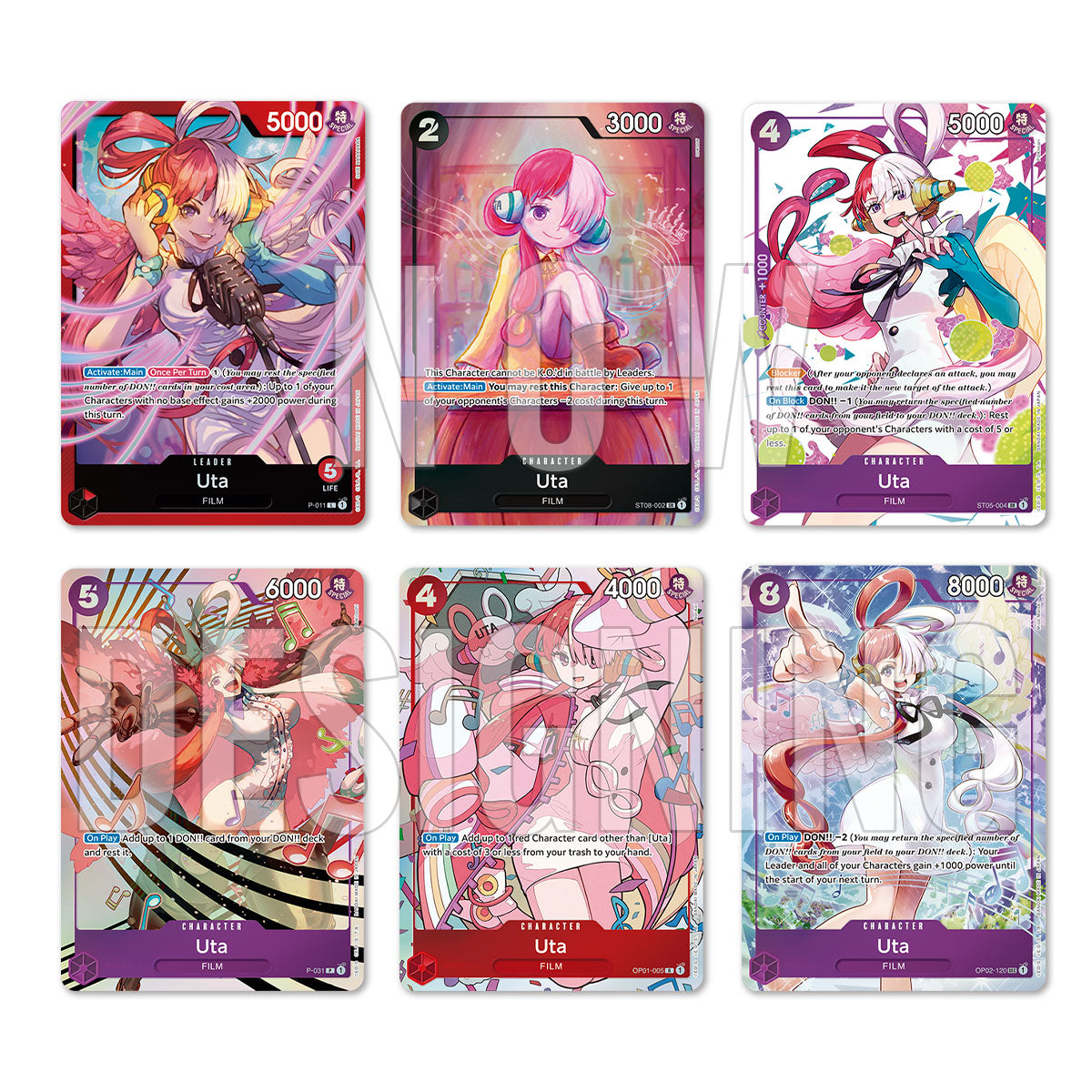 Image of Premium Card Collection - Uta