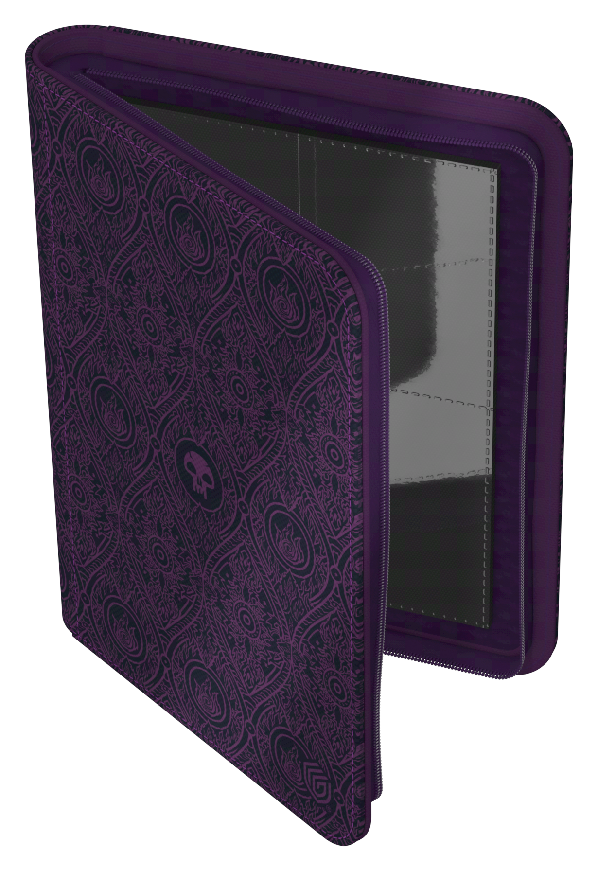 Image of Black Xenoskin Zipfolio 4 Pocket - Avatar: The Last Airbender - Mana Symbol