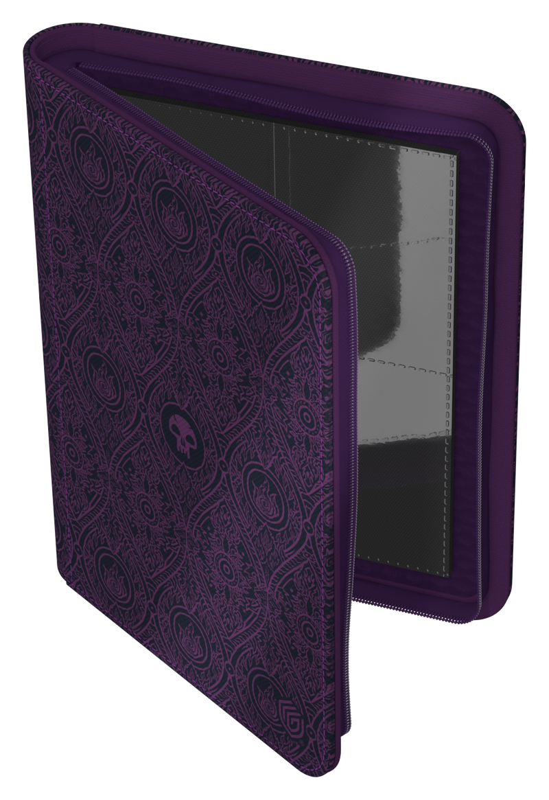 Black Xenoskin Zipfolio 4 Pocket - Avatar: The Last Airbender - Mana Symbol