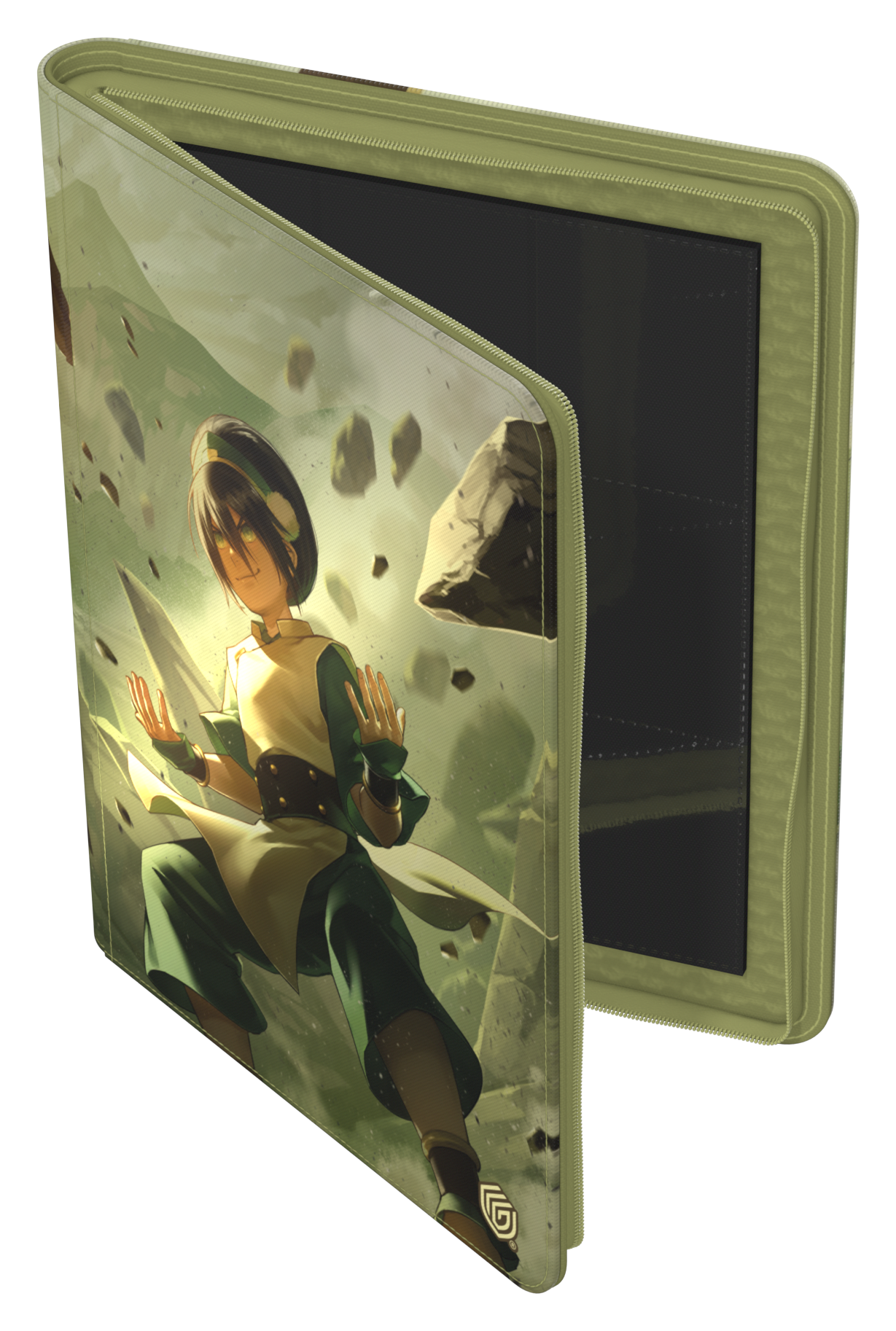 Image of The Last Airbender: Toph Green - 18 Pocket (360) Xenoskin Zipfolio