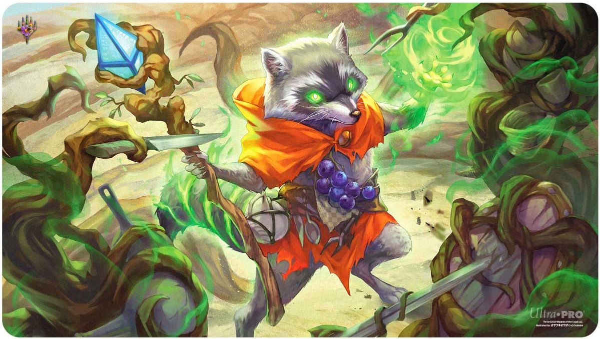 Image of Bello, Bard of the Brambles (Bloomburrow) Playmat
