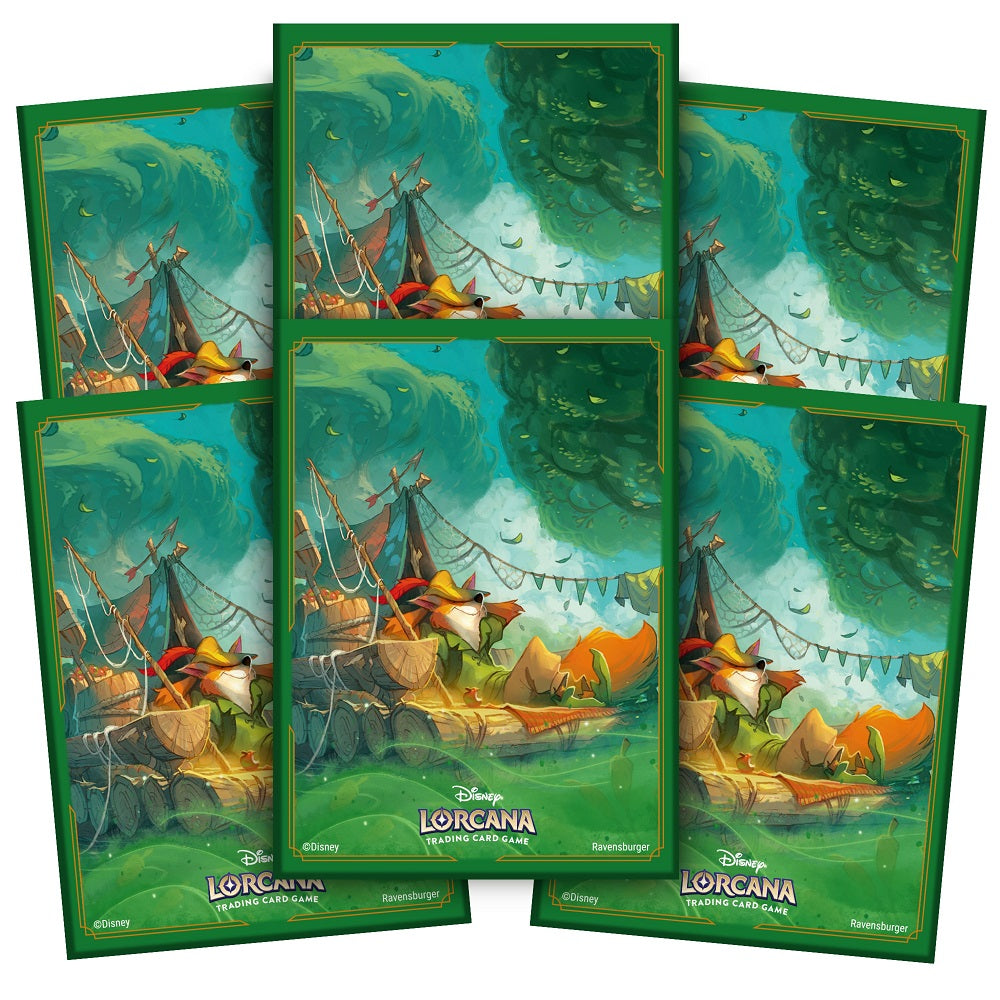 Image of Disney Lorcana Robin Hood Sleeve Set