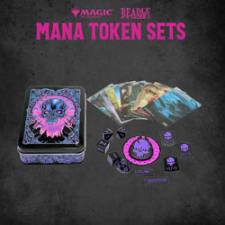 BEADLE & GRIMM'S MTG MANA TOKEN SET BLACK