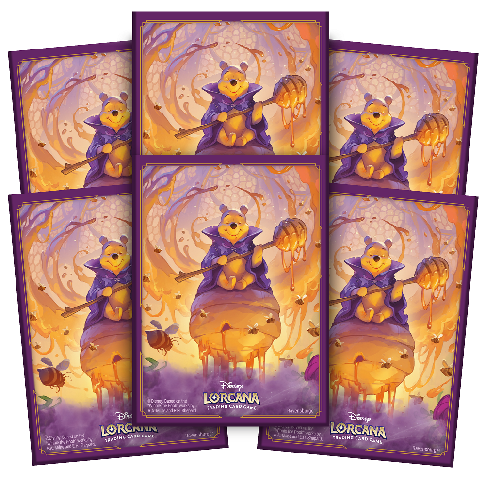 Image of Disney Lorcana Hunny Wizard Pooh Sleeve Set (65 ct)
