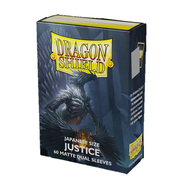 Image of Justice Matte Dual Dragon Shield (JAPANESE)